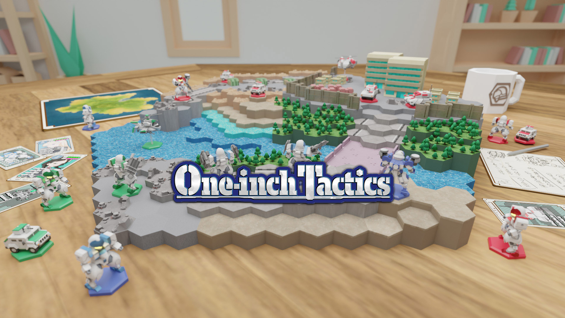Article image for Bite-sized Japanese strategy game One-inch Tactics launches this month
