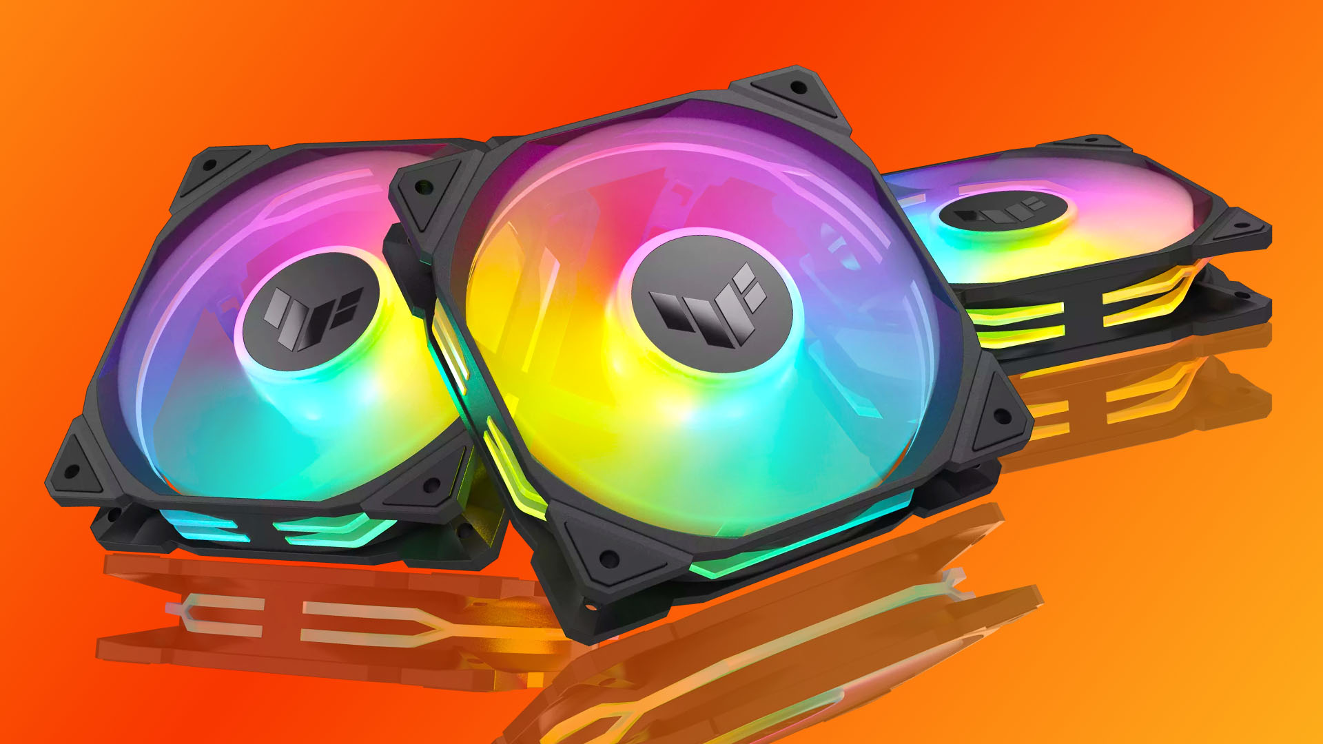Article image for Asus’ new RGB PC case fan looks good from every angle